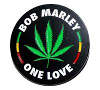 Bob Marley Leaf Logo Pin Badge