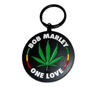 Bob Marley Leaf Logo Porte-Clés Keychain Size One Size