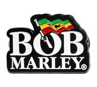 Bob Marley Logo Pin Badge Size One Size