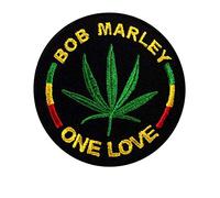 BOB MARLEY One Love Écusson Patch en fer brodé sur accessoire