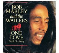 BOB MARLEY - ONE LOVE/PEOPLE GET READY/SO MUCH TROUBLE IN THE WORLD VINYL 7" 1977[IS169] BOB MARLEY