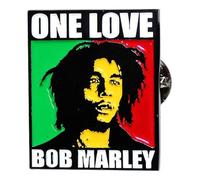 Bob Marley One Love Pin Badge Size One Size