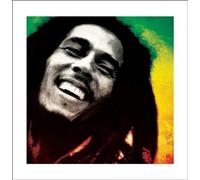 Bob Marley (Paint 40 x 40 cm Toile Imprimée