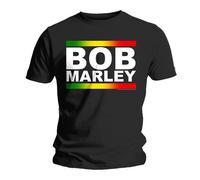 Bob Marley Rasta Band Block Autorisé T-shirt Hommes