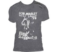 Bob Marley - T-shirt "Hawaii" pour homme/femme unie RO3594 (M) (Anthracite)
