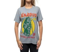 Bob Marley & The Wailers - "1977 Tour" T-shirt homme/femme unie RO3590 (XL) (Gris)