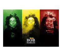 Bob Marley - Tricolour Smoke - 61x91,5 cm - AFFICHE / POSTER G