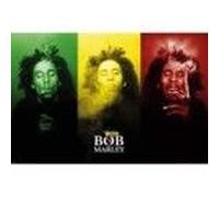 Bob Marley (Tricolour Smoke) Affiche Maxi, Papier, Multicolore, 61 X 91,5cm