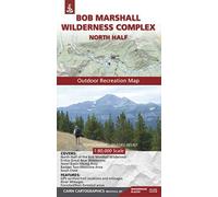 Bob Marshall Wilderness Complex : moitié nord (Montana) | Cairn Cartographics