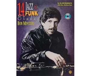 Bob mintzer: 14 jazz and funk etudes for bb instruments +cd