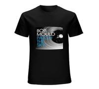 BOB Mould T Shirt Patch The Sky Vinyl CD Cover Tee Black 3XL
