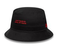 Bob - NEW ERA - PHRASE - Logo AC Milan brodé - Coton noir - Homme Adulte M