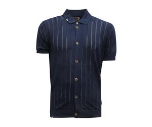 Bob - Polo Notte en maille - Homme - Chemises - Bleu - Taille: 2XL