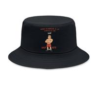 Bob Premium Noir Rien n'arrive à la cheville de Luc sauf sa bite | Coton Brossé 260 g/m² Taille Unique Homme Femme | Chapeau de Soleil Pêche Randonnée Festival | Cadeau Anniversaire Fête des Pères
