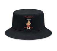 Bob Premium Noir Rien n'arrive à la cheville de Oscar sauf sa bite | Coton Brossé 260 g/m² Taille Unique Homme Femme | Chapeau de Soleil Pêche Randonnée Festival | Cadeau Anniversaire Fête des Pères