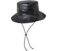 Bob rÃ©versible faux cuir Kangol Noir M