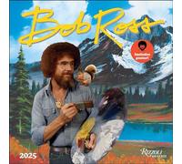 Bob Ross 2025 Wall Calendar