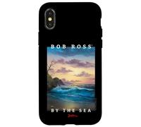Bob Ross by The Sea Coque pour iPhone X/XS