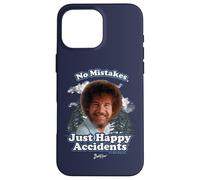 Bob Ross Happy Clouds Coque pour iPhone 16 Pro Max