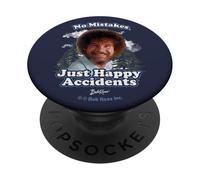 Bob Ross Happy Clouds PopSockets PopGrip Adhésif