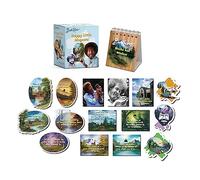 Bob Ross: Happy Little Magnets