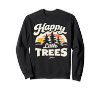 Bob Ross Happy Little Trees Sweatshirt