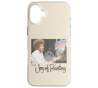 Bob Ross Joy of Painting Coque pour iPhone 16 Plus
