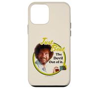 Bob Ross Just Beat The Devil Out of It Coque pour iPhone 12 Mini