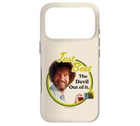 Bob Ross Just Beat The Devil Out of It Coque pour iPhone 17 Pro
