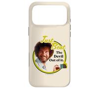 Bob Ross Just Beat The Devil Out of It Coque pour iPhone 17 Pro Max