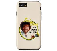 Bob Ross Just Beat The Devil Out of It Coque pour iPhone SE (2020) / 7/8