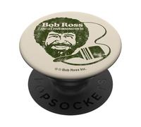 Bob Ross Just Let Your Imagination Go PopSockets PopGrip Adhésif