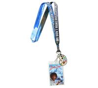 Bob Ross Lanyard Happy Accidents avec breloque de peinture et porte-carte d'identit?