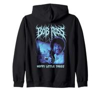 Bob Ross Little Trees Metal Sweat à Capuche