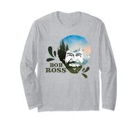 Bob Ross Mountain Head Manche Longue