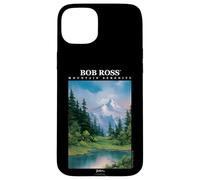 Bob Ross Mountain Serenity Coque pour iPhone 15 Plus