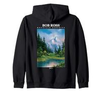 Bob Ross Mountain Serenity Sweat à Capuche
