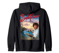 Bob Ross Ocean Painter Sweat à Capuche