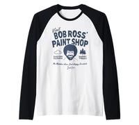 Bob Ross Paint Shop Manche Raglan