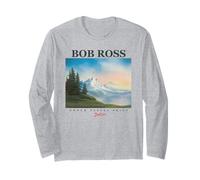 Bob Ross Pastel Skies Manche Longue