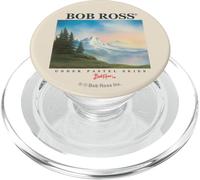 Bob Ross Pastel Skies PopSockets PopGrip pour MagSafe