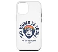 Bob Ross The World is Yours Coque pour iPhone 12/12 Pro