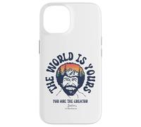 Bob Ross The World is Yours Coque pour iPhone 14