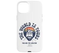 Bob Ross The World is Yours Coque pour iPhone 15 Plus