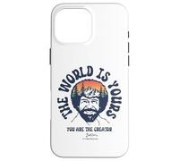 Bob Ross The World is Yours Coque pour iPhone 16 Pro Max