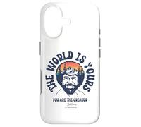 Bob Ross The World is Yours Coque pour iPhone 17