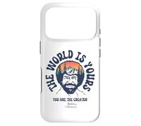 Bob Ross The World is Yours Coque pour iPhone 17 Pro