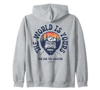 Bob Ross The World is Yours Sweat à Capuche