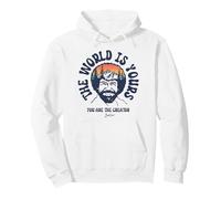 Bob Ross The World is Yours Sweat à Capuche