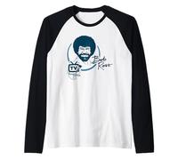 Bob Ross TV's Favorite Painter Manche Raglan